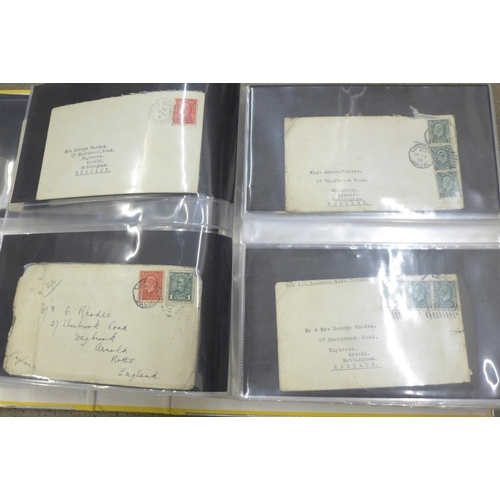 753 - Four albums of stamps, postal history, Stanley Gibbons catalogue and other postal ephemera