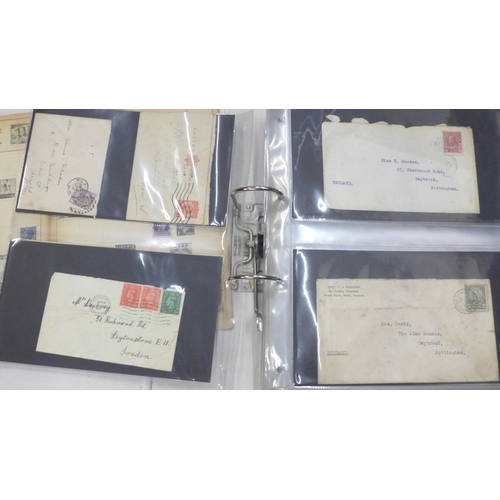 753 - Four albums of stamps, postal history, Stanley Gibbons catalogue and other postal ephemera