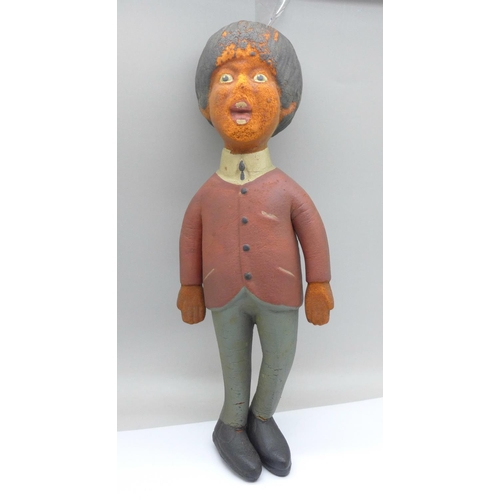 776 - The Beatles interest, a Paul McCartney bendy toy doll, 26cm