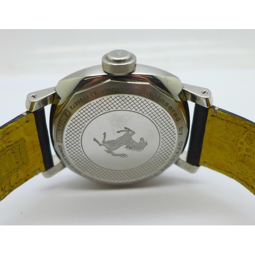 889 - A Panerai Ferrari automatic wristwatch, boxed