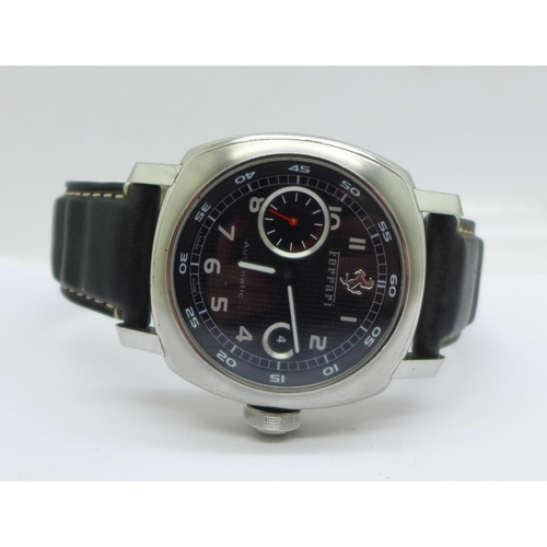 889 - A Panerai Ferrari automatic wristwatch, boxed