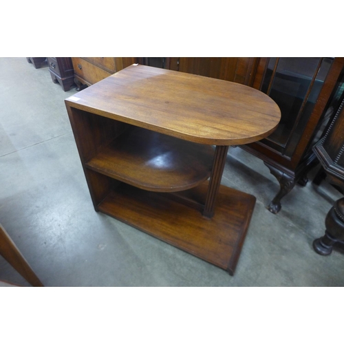 107 - An Art Deco mahogany occasional table