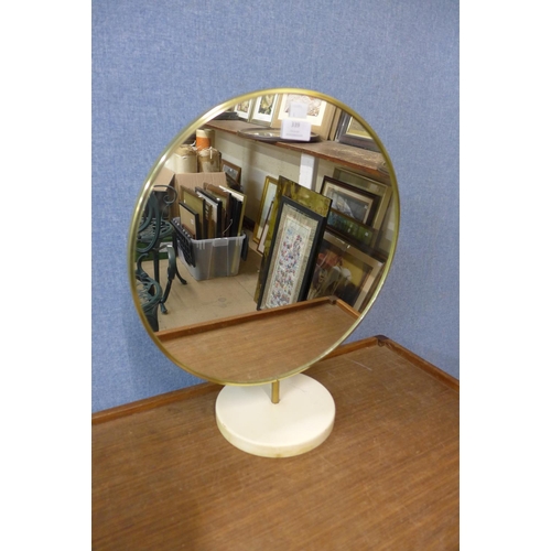 339 - A 1970's dressing table mirror