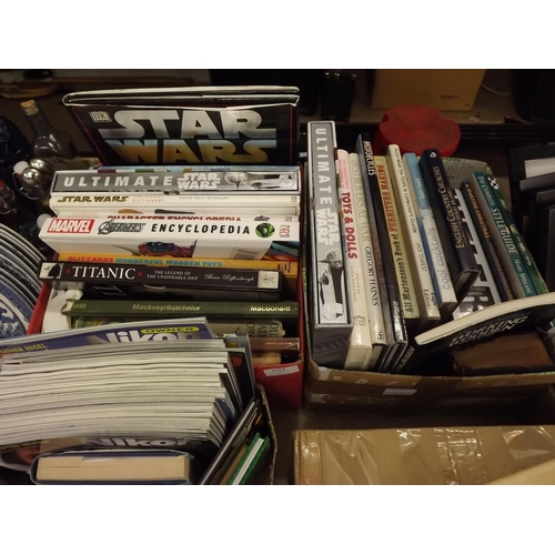 2170 - 3 Boxes of assorted books