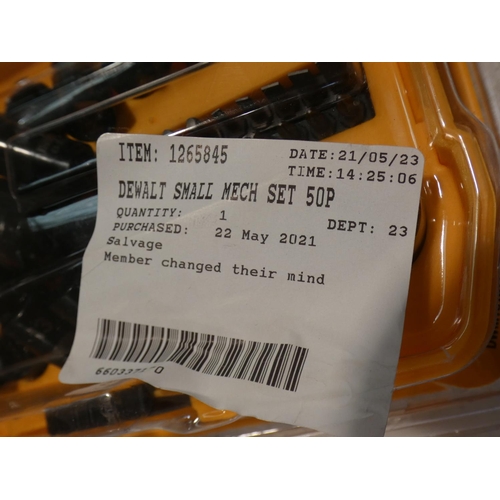 3066 - Two Dewalt Small Mechanic's Sets (229-354, 355) * This lot is subject to VAT