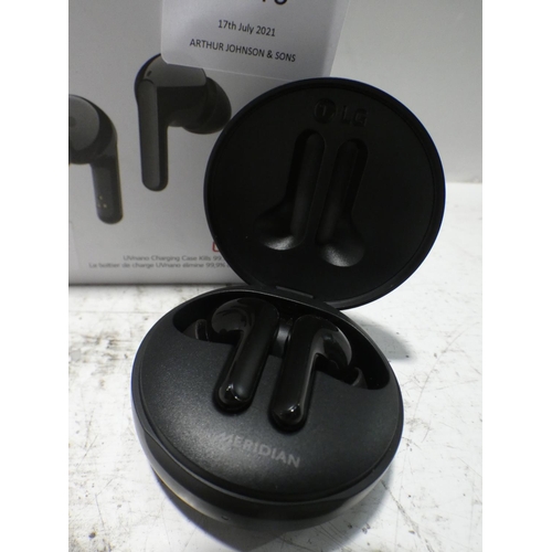 3146 - Pair of LG FN6 Black Wireless Earbuds (model:- HBS-FN6), RRP £99.99 + VAT (229-500) * This lot is su... 