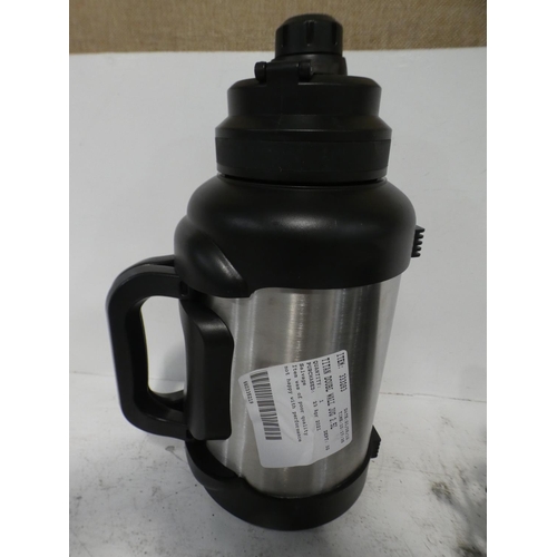 3155 - Titan Double Wall Hot/Cold Jug (2.5l) and Bon Aire 12v Inflator (model:- TC12CUK) (229-28, 46) * Thi... 