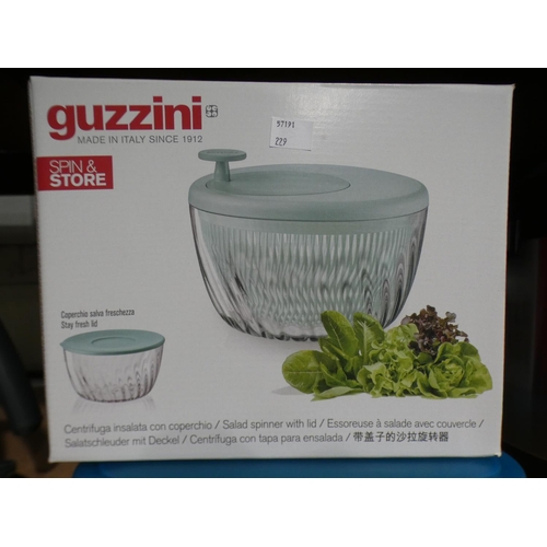 3179 - Joseph Joseph Glass Nests and Guzzini Green Salad Spinner With Lid (229-339, 342) * This lot is subj... 