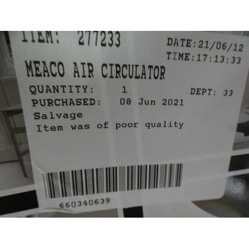 3198 - Meaco Air Circulator (229-482) * This lot is subject to VAT