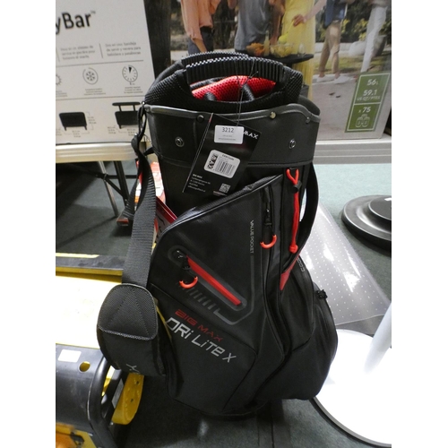 3212 - Big Max Golf Dri-Lite X Waterproof Cart Bag, RRP £129.16 + VAT (229-509) * This lot is subject to VA... 