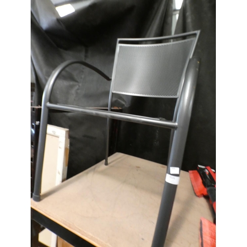 3524 - Commercial Micro Mesh Stacking Chair (231-182) * This lot is subject to VAT