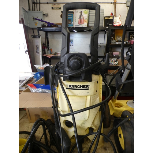 2332 - Karcher K5 pressure washer with hose, gun & lance - W