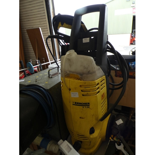 2345 - Karcher K3.86 jet washer with lance & fittings - W