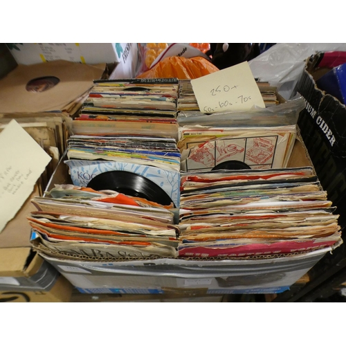 2421 - 250 45 rpm singles (50's/60's and some 70's)