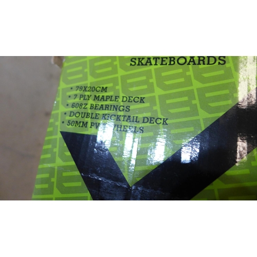 2087 - 5 Skateboards - unused