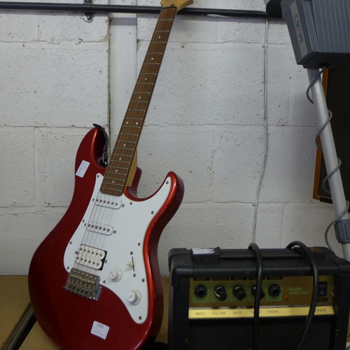 2095 - Pacific Yamaha electric guitar and Swift amp