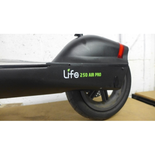 2101 - Life 250 Air Pro electric scooter with pneumatic tyres, RRP £479 (ex-display)