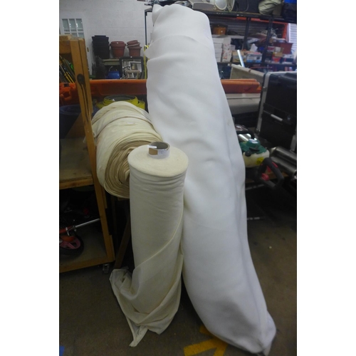 2248 - 3 Large rolls of bandage fabric