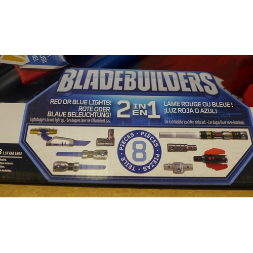 2081 - Two Star Wars Bladebuilders toys - boxed & unused