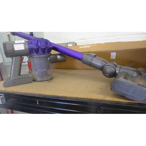 2090 - Dyson hand held vacuum cleaner with no charger - W