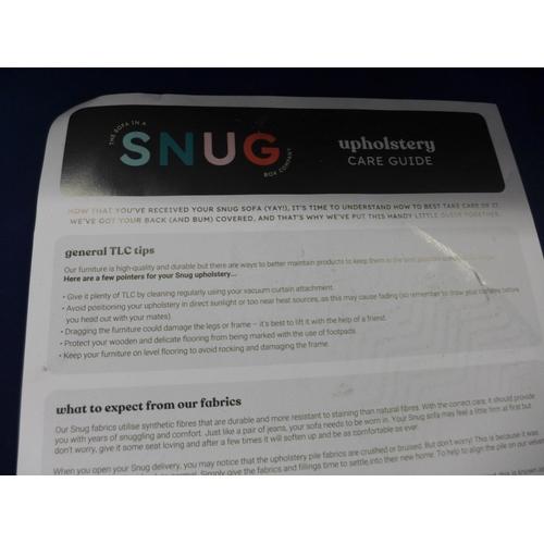 1539 - A blue Snug sofa bed (GF093) RRP £1599 *this lot is subject to VAT