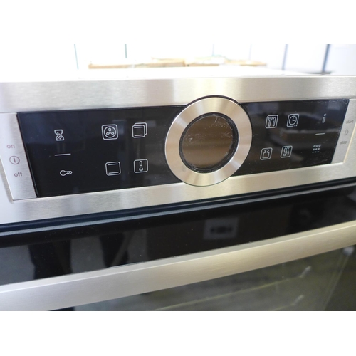 1597 - Bosch  Microwave - Brushed Steel H454xW595xD563CFA634GS1B - model no:- CFA634GS1B , RRP £756 inc. VA... 