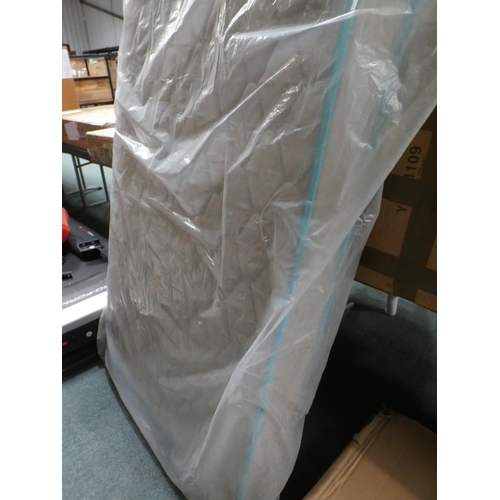 3224 - Open coil single mattress * This lot is subject to VAT