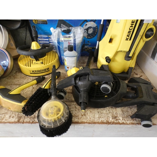 2300 - Karcher K4 full control pressure washer - W - with attachments