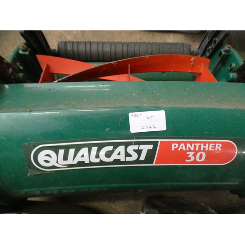 2344 - McGregor electric lawnmower & strimmer with Qualcast push lawn mower