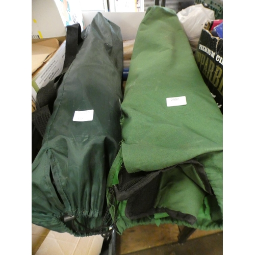 2407 - 2 Folding camping chairs