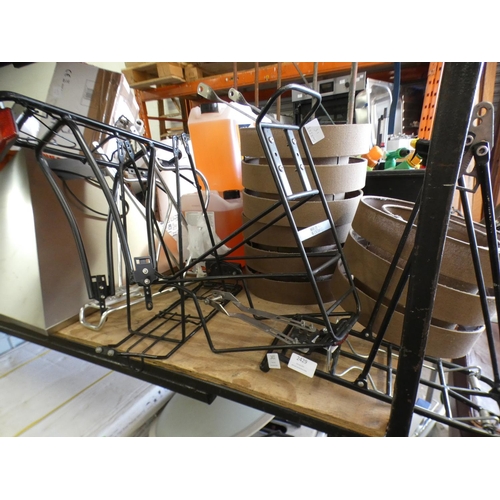 2411 - 5 Bicycle luggage racks all with fittings