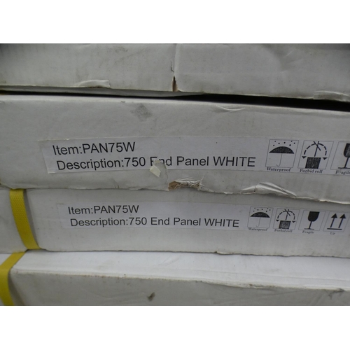 2413 - 7 Phoenix 750 end panels (white)