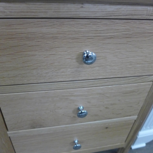 1571 - A Bergen oak extra large bedside cabinet (NT-XLBSC) * This lot is subject to VAT