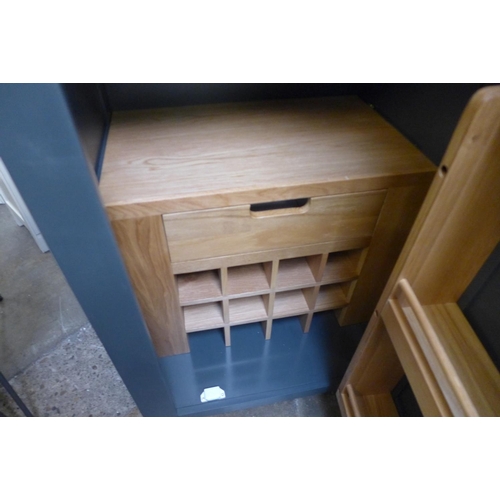 1582 - A Hampshire blue slim larder unit (LARS-PBLUE) * This lot is subject to VAT