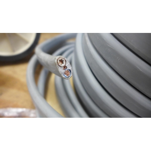 2291 - Atom Kablo 2.5mm 100m white cable