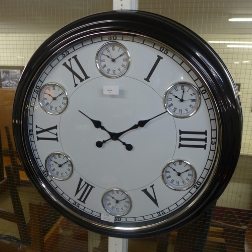 1400 - A large multi-dial clock, 66cm (CL204970)   #