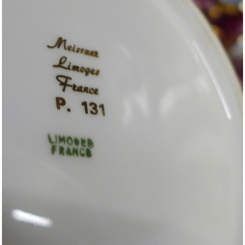 679 - A collection of Limoges porcelain (14)