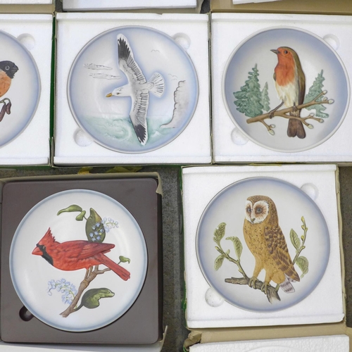 701 - Seven Goebel wildlife collectors plates, boxed