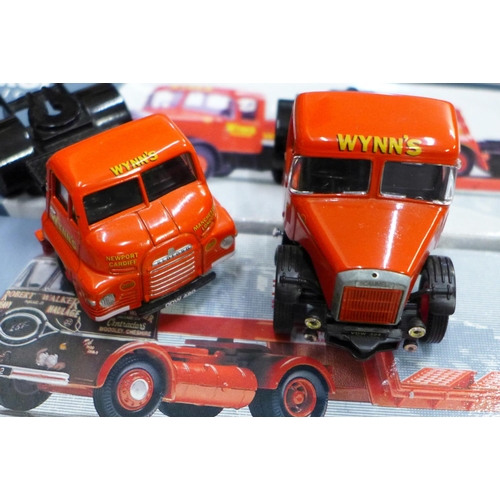 710 - Five Corgi die-cast model vehicles including one Vintage Glory of Steam