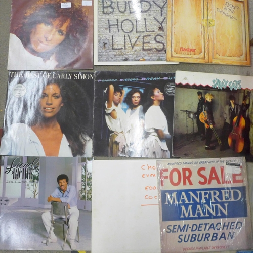 757 - Thirty 1970's and 1980's LP records