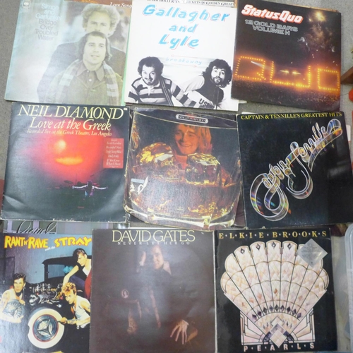 757 - Thirty 1970's and 1980's LP records