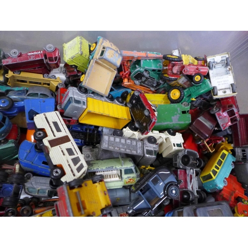 796 - A large collection of approximately 235 Matchbox Lesney die-cast model vehicles