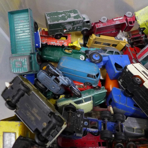 796 - A large collection of approximately 235 Matchbox Lesney die-cast model vehicles