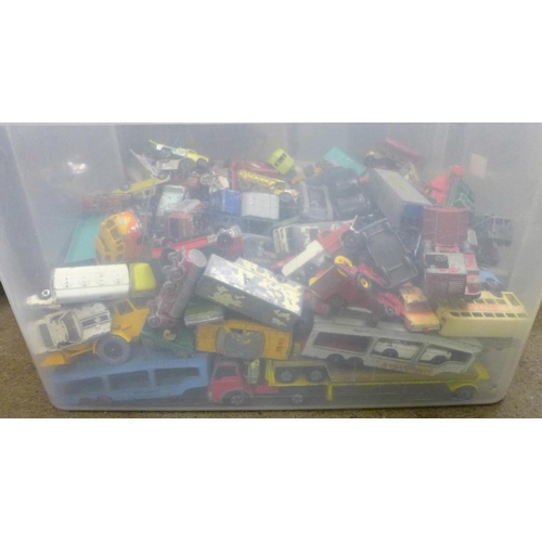 796 - A large collection of approximately 235 Matchbox Lesney die-cast model vehicles