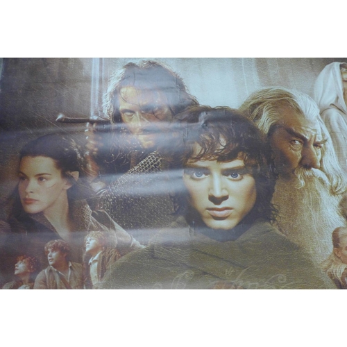 838 - A Lord of the Rings Fellowship of the Ring large cinema poster