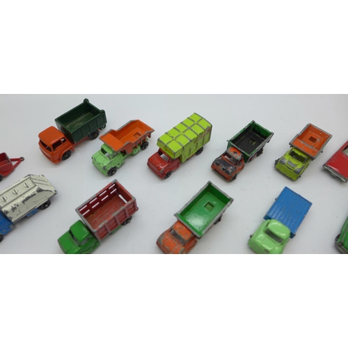 845 - A collection of Lone Star Tuf-Tots die-cast model vehicles, play worn