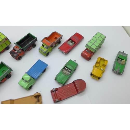 845 - A collection of Lone Star Tuf-Tots die-cast model vehicles, play worn