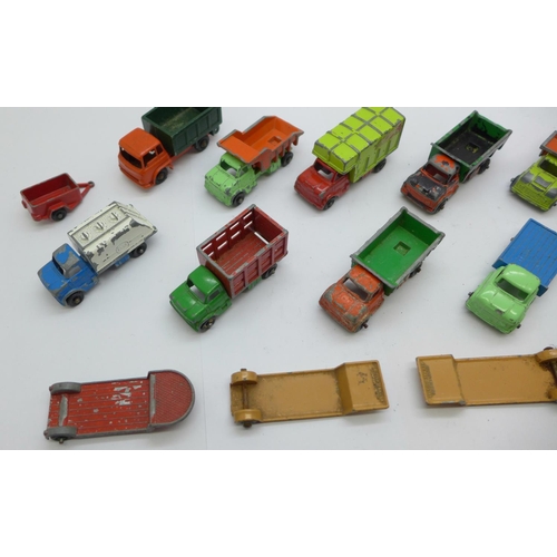 845 - A collection of Lone Star Tuf-Tots die-cast model vehicles, play worn