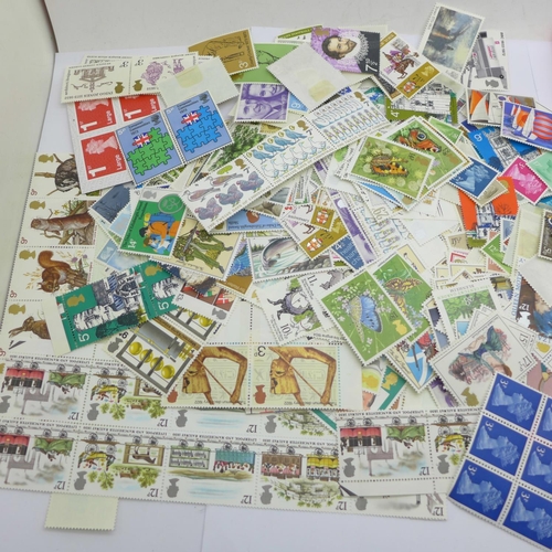 847 - Stamps; GB for postage, £100 face value