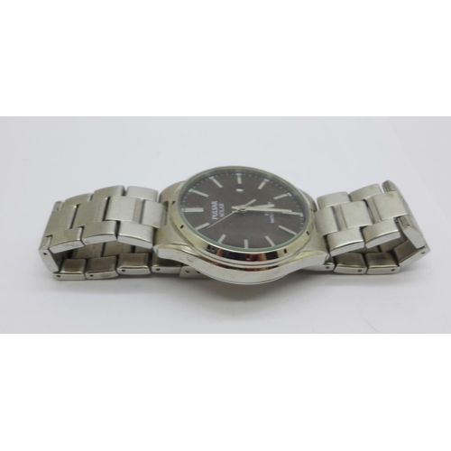 943 - A Pulsar Solar wristwatch, boxed